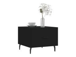 Online Mesas de centro 2 pcs 50x50x40 cm madeira processada PT781118 Preto