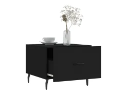 Online Mesas de centro 2 pcs 50x50x40 cm madeira processada PT781118 Preto
