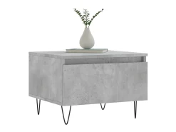 Sale Mesas de centro 2 pcs 50x46x35 cm deriv. madeira cinza-cimento PT500358 Cinzento