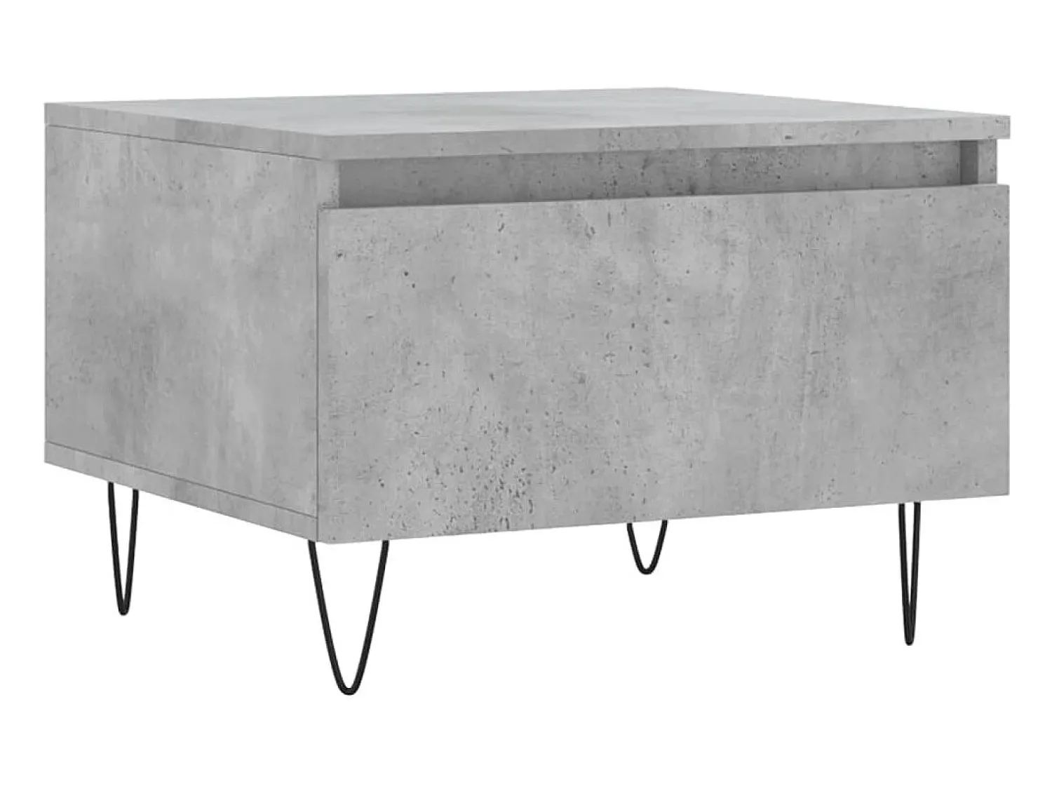 Sale Mesas de centro 2 pcs 50x46x35 cm deriv. madeira cinza-cimento PT500358 Cinzento
