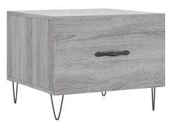 Sale Mesas de centro 2 pcs 50x50x40 cm madeira proc. sonoma cinza PT874656 Cinzento