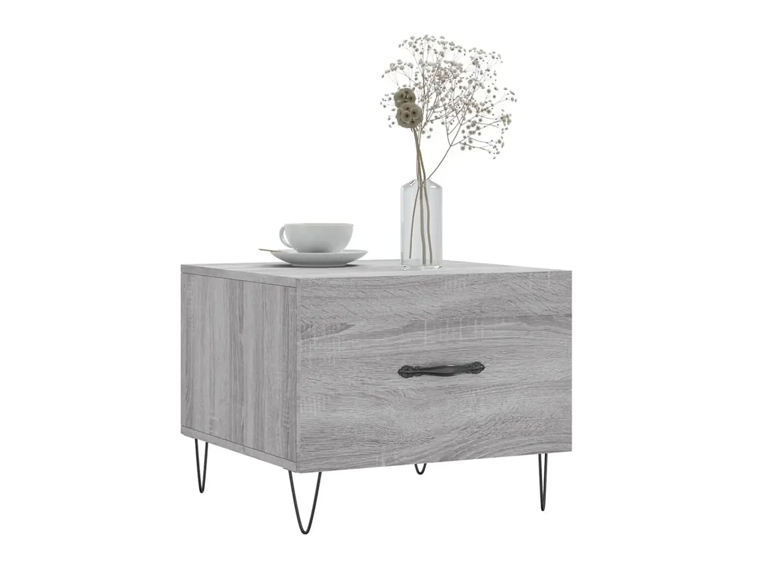 Sale Mesas de centro 2 pcs 50x50x40 cm madeira proc. sonoma cinza PT874656 Cinzento