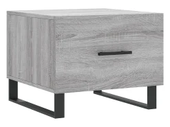 Mesa De Centro* Mesas de centro 2 pcs 50x50x40 cm madeira proc. sonoma cinza PT830728 Cinzento