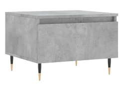 Sale Mesas de centro 2 pcs 50x46x35 cm deriv. madeira cinza-cimento PT463120 Cinzento