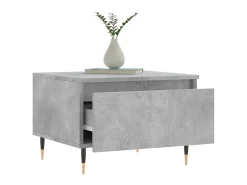 Sale Mesas de centro 2 pcs 50x46x35 cm deriv. madeira cinza-cimento PT463120 Cinzento