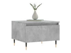 Sale Mesas de centro 2 pcs 50x46x35 cm deriv. madeira cinza-cimento PT463120 Cinzento