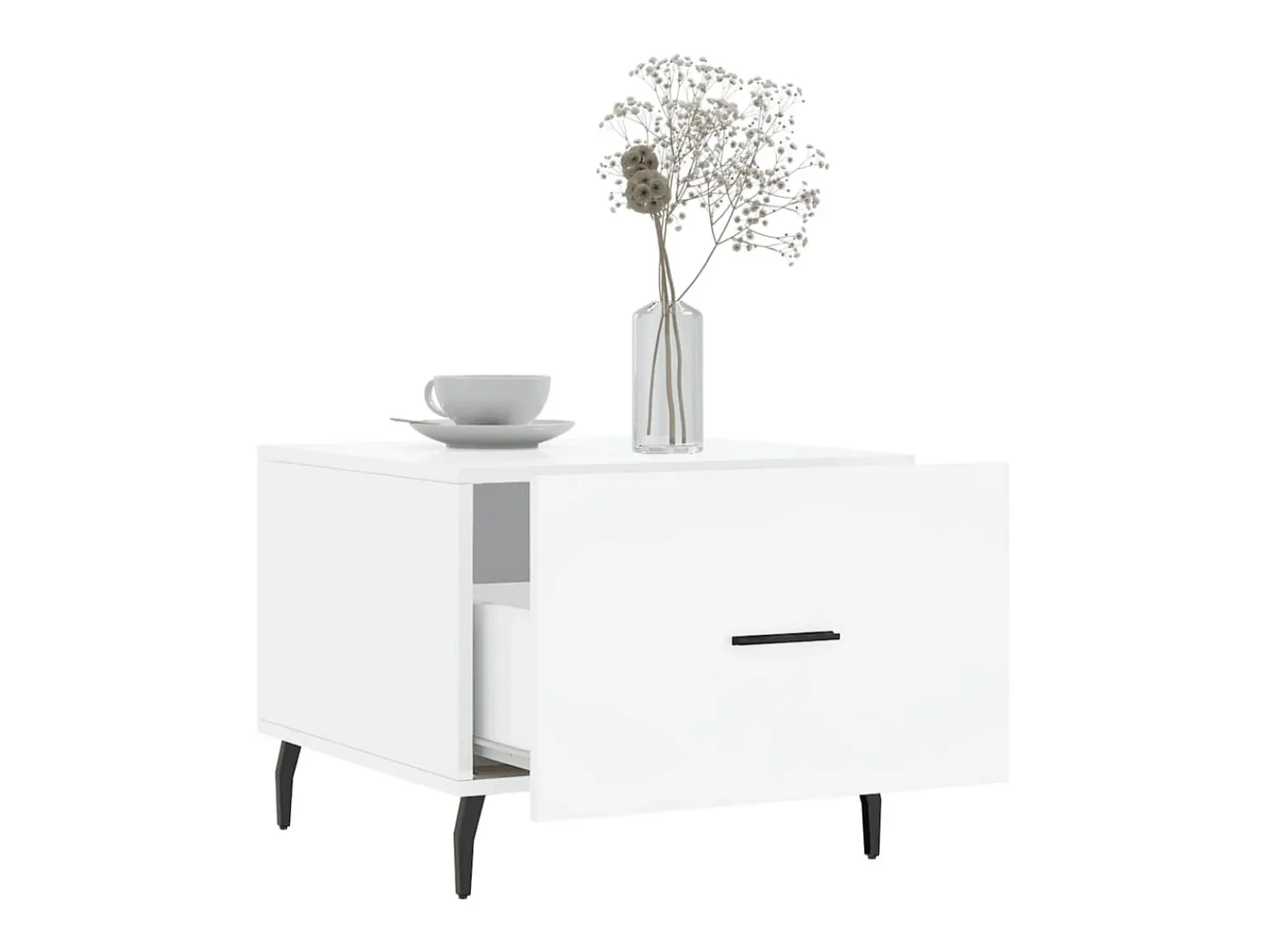 Mesas de centro 2 pcs 50x50x40 cm brilhante PT733667^ Mesa De Centro