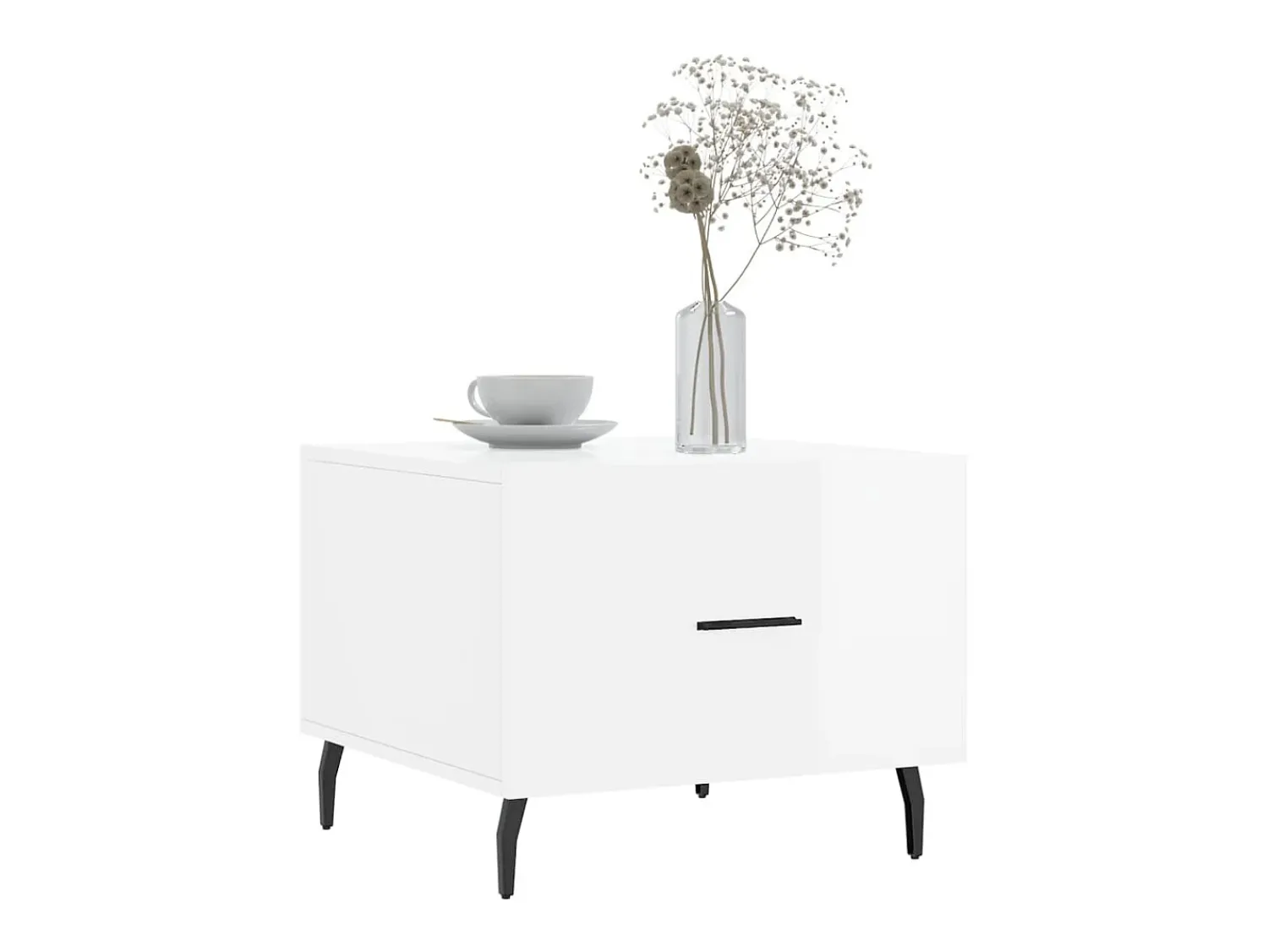 Mesas de centro 2 pcs 50x50x40 cm brilhante PT733667^ Mesa De Centro