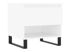 Mesa De Apoio* Mesas de centro 2 pcs 50x46x50 cm derivados de madeira PT445024 Branco