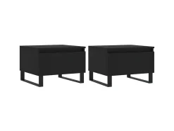 Mesas de centro 2 pcs 50x46x35 cm derivados de madeira PT850982^ Mesa De Centro