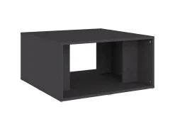 Mesa De Centro* Mesas de centro 4 pcs 33x33x33 cm derivados de madeira cinza PT310685 Cinzento