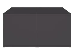Mesa De Centro* Mesas de centro 4 pcs 33x33x33 cm derivados de madeira cinza Cinzento