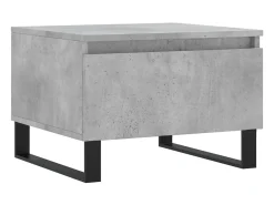 Best Mesas de centro 2 pcs 50x46x35 cm deriv. madeira cinza-cimento PT855779 Cinzento