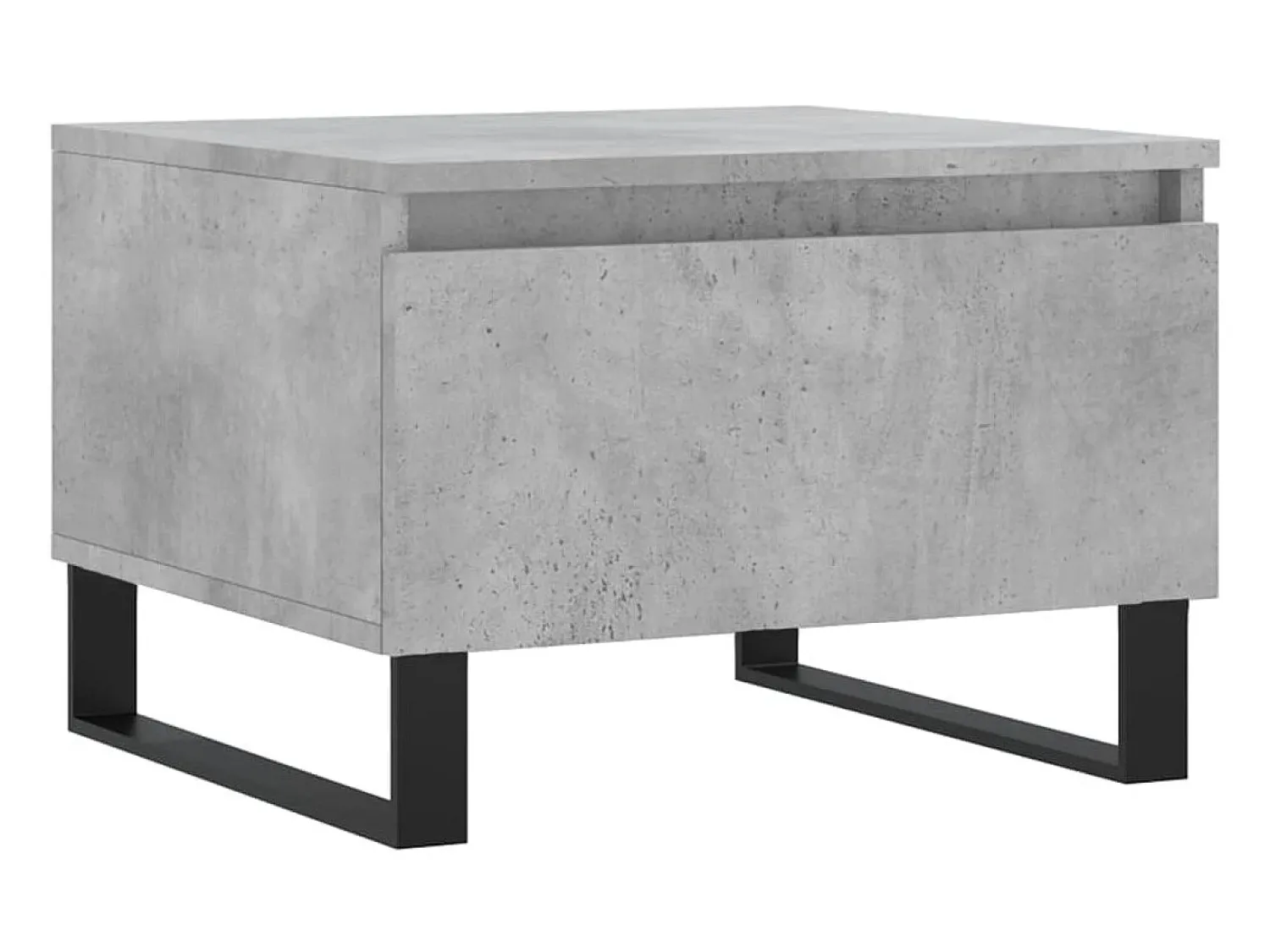 Best Mesas de centro 2 pcs 50x46x35 cm deriv. madeira cinza-cimento PT855779 Cinzento