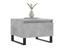 Best Mesas de centro 2 pcs 50x46x35 cm deriv. madeira cinza-cimento PT855779 Cinzento