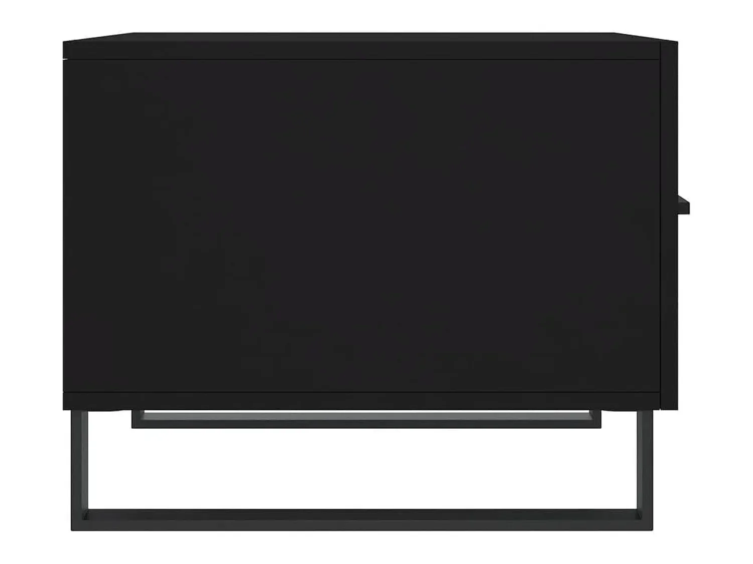 Mesa De Centro*vidaxl Mesas de centro 2 pcs 50x50x40 cm madeira processada Preto