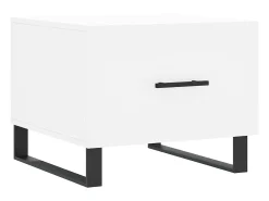 Online Mesas de centro 2 pcs 50x50x40 cm madeira processada PT618881 Branco