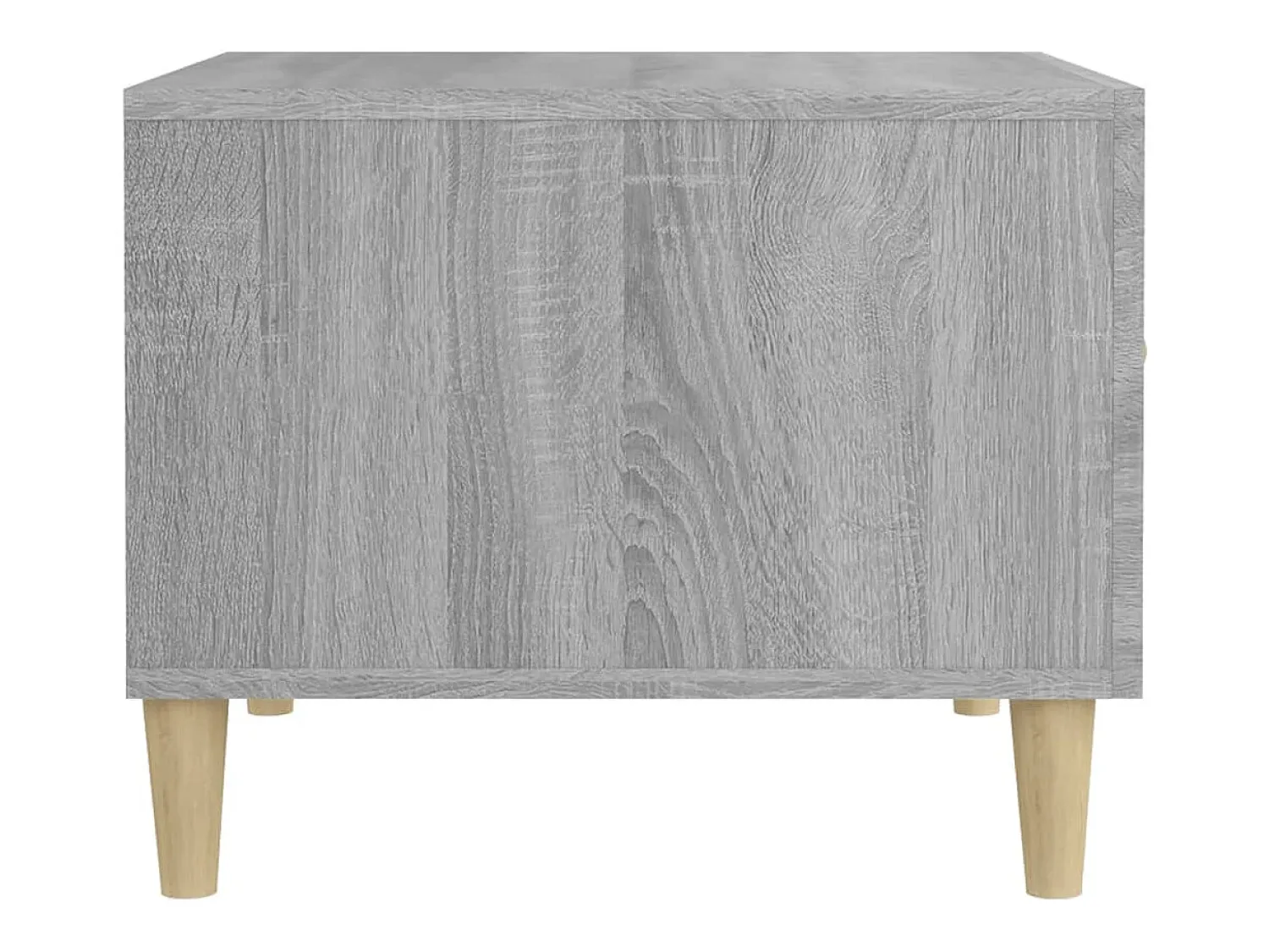 Sale vidaxl Mesas de centro 2 pcs 50x50x40 cm madeira proc. sonoma cinza Cinzento