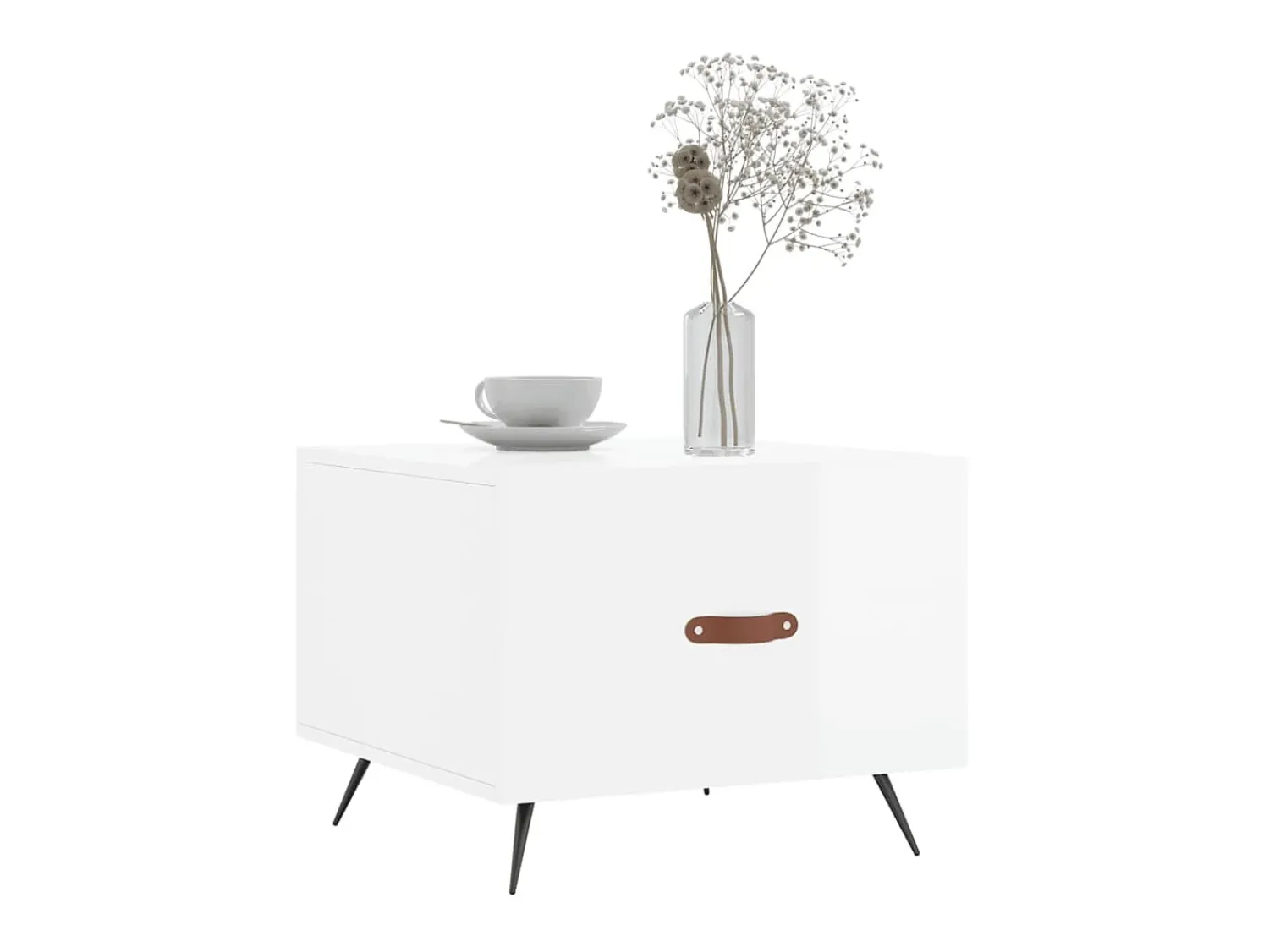 Mesas de centro 2 pcs 50x50x40 cm brilhante PT344822^ Mesa De Centro