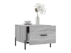 Mesa De Centro| Mesas de centro 2 pcs 50x50x40 cm madeira proc. sonoma cinza PT561693 Cinzento