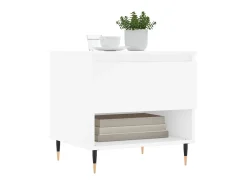 Mesa De Apoio| Mesas de centro 2 pcs 50x46x50 cm derivados de madeira PT331466 Branco