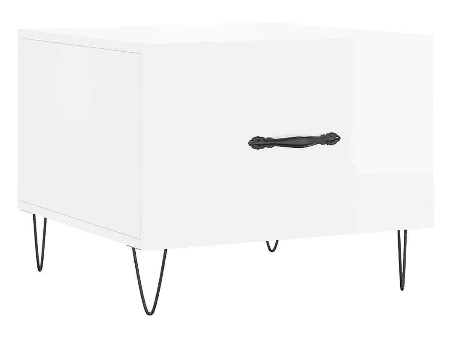 Online Mesas de centro 2 pcs 50x50x40 cm brilhante PT178101 Branco