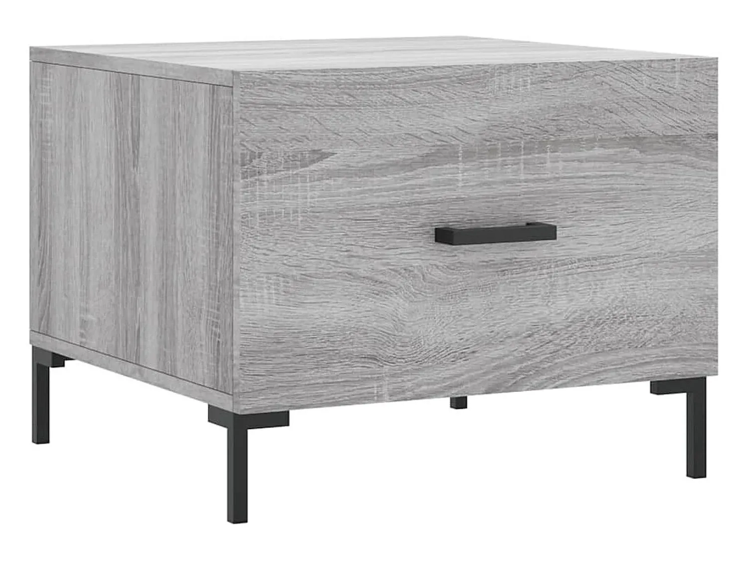 Clearance Mesas de centro 2 pcs 50x50x40 cm madeira proc. sonoma cinza PT382864 Cinzento