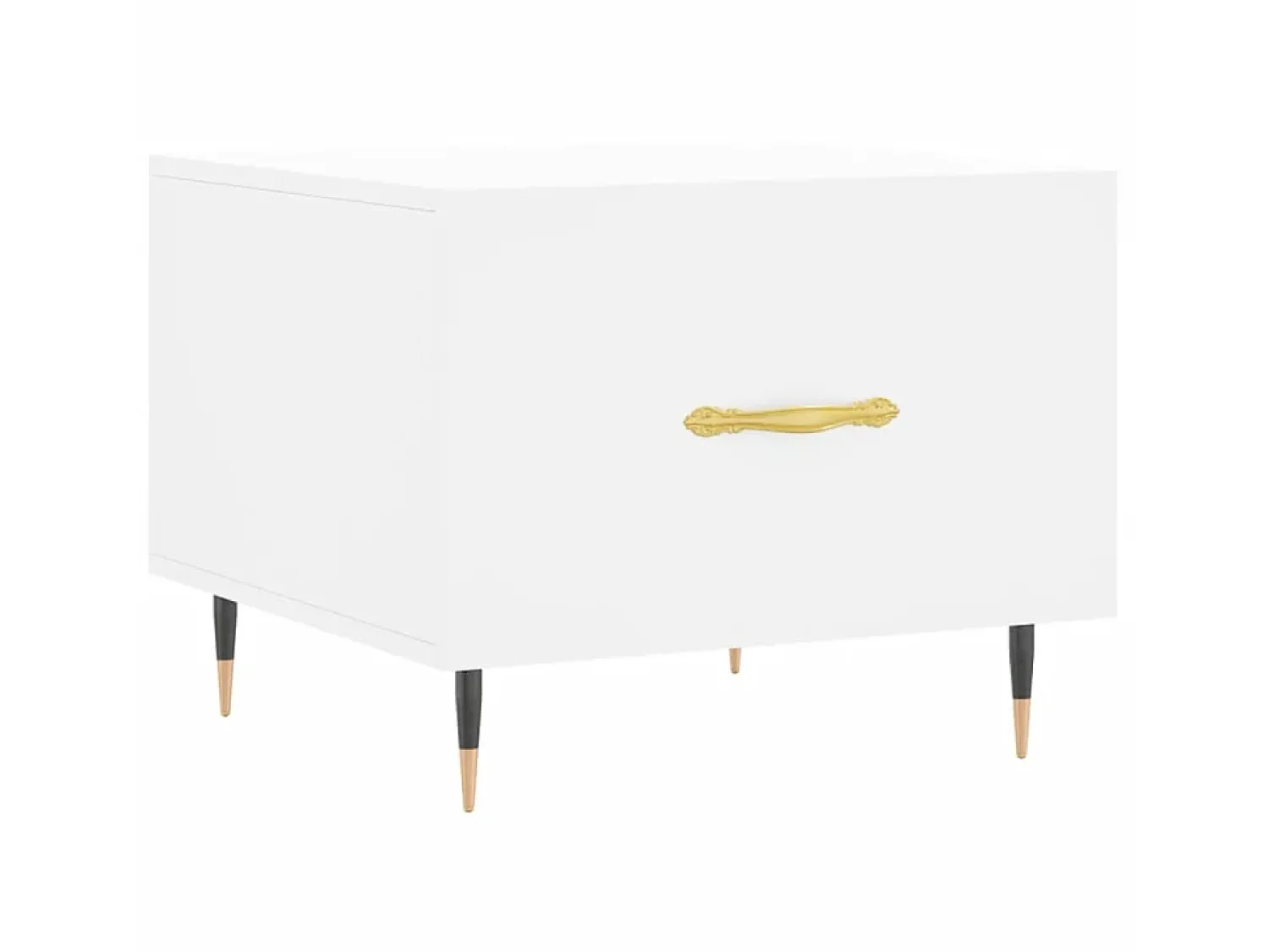 Discount Mesas de centro 2 pcs 50x50x40 cm madeira processada PT391239 Branco