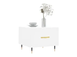 Discount Mesas de centro 2 pcs 50x50x40 cm madeira processada PT391239 Branco