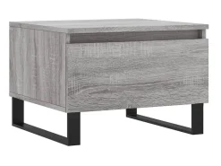 Mesa De Centro| Mesas de centro 2 pcs 50x46x35cm deriv. madeira sonoma PT126436 Cinzento