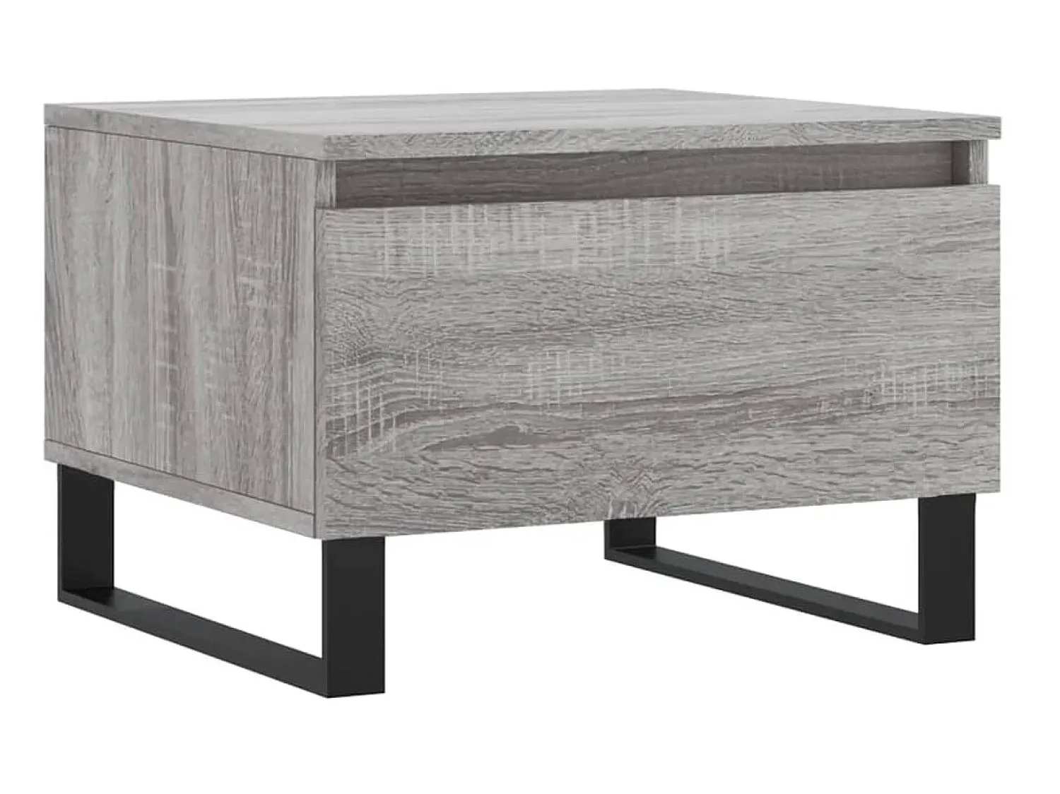 Mesa De Centro| Mesas de centro 2 pcs 50x46x35cm deriv. madeira sonoma PT126436 Cinzento