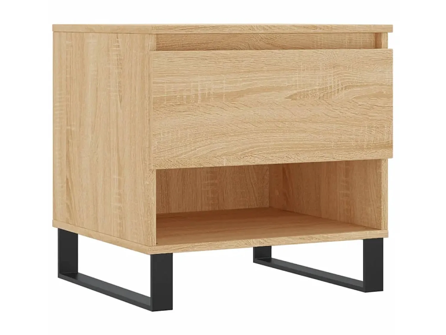 Mesas de centro 2 pcs 50x46x50cm deriv. madeira carvalho sonoma PT494987^ Mesa De Centro