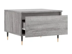 vidaxl Mesas de centro 2 pcs 50x46x35cm deriv. madeira sonoma^ Mesa De Centro