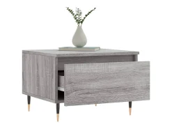 vidaxl Mesas de centro 2 pcs 50x46x35cm deriv. madeira sonoma^ Mesa De Centro