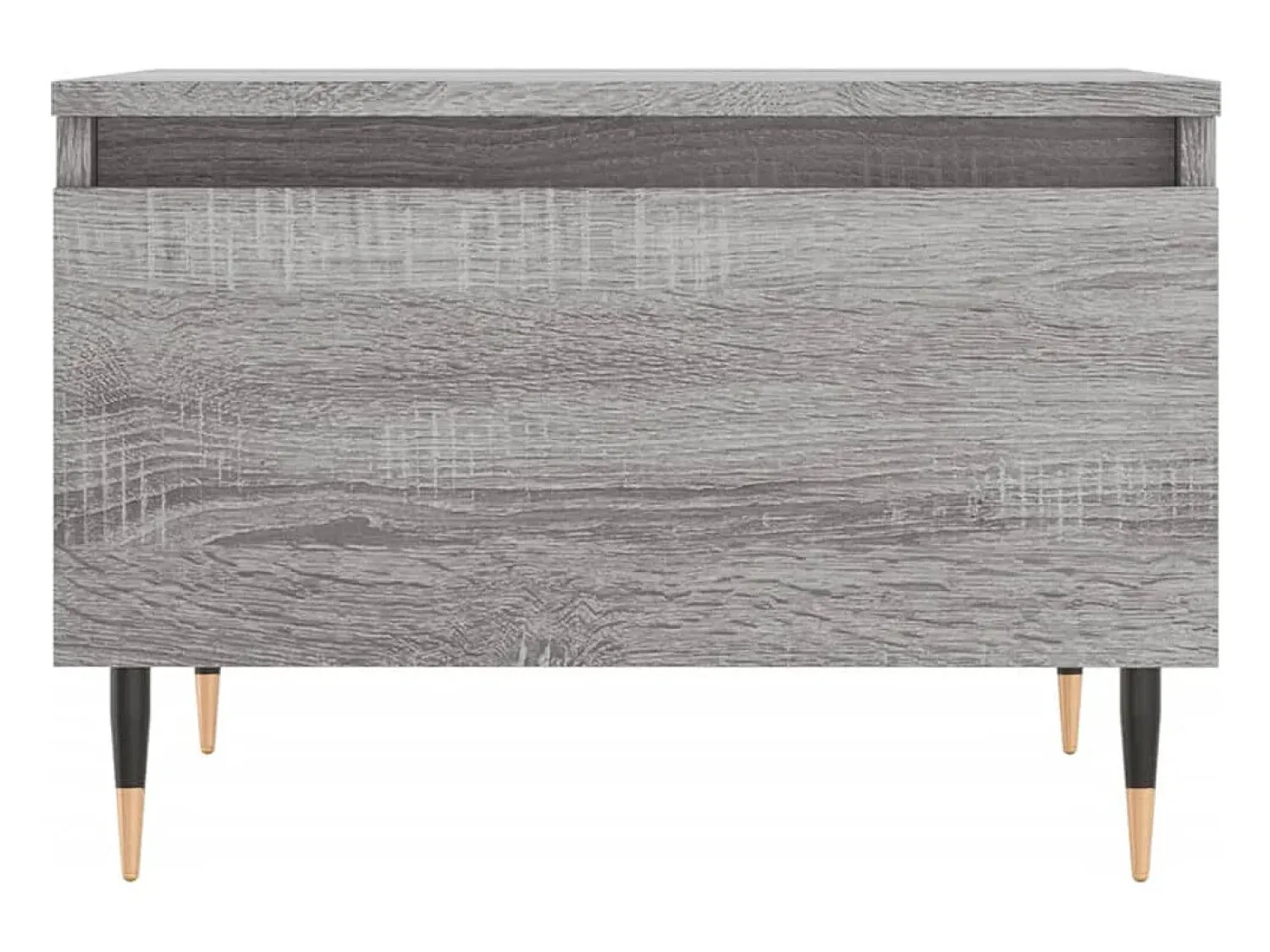 vidaxl Mesas de centro 2 pcs 50x46x35cm deriv. madeira sonoma^ Mesa De Centro