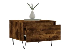 Outlet Mesas de centro 2 pcs 50x46x35cm deriv. madeira carvalho fumado PT656030 Castanho