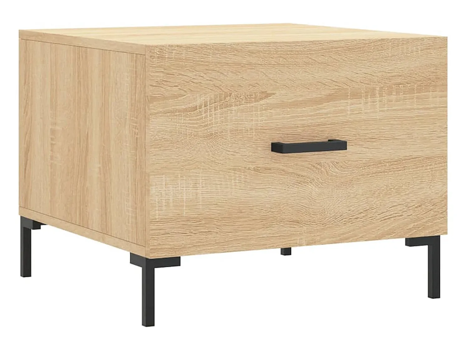 Outlet Mesas de centro 2 pcs 50x50x40cm deriv. madeira carvalho sonoma PT962246 Castanho