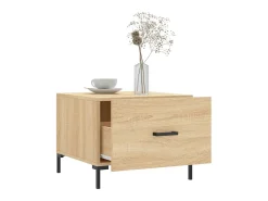Outlet Mesas de centro 2 pcs 50x50x40cm deriv. madeira carvalho sonoma PT962246 Castanho