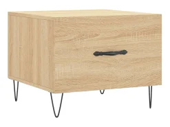 Mesas de centro 2 pcs 50x50x40cm deriv. madeira carvalho sonoma PT516609^ Mesa De Centro