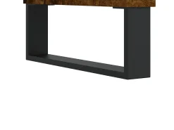 Outlet vidaxl Mesas de centro 2 pcs 50x46x35cm deriv. madeira carvalho fumado Natural claro