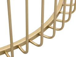 Mesa De Centro|Vente-unique Mesas de centro de encaixar em metal e vidro - FERIDA Dourado