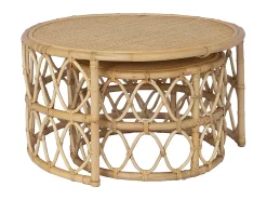 Mesa De Centro|Vente-unique Mesas de centro de encaixar - Rotim - - RONITA Natural claro