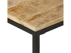 Mesa De Centro|vidaxl Mesas de centro de encastrar 2 pcs madeira de mangueira maciça Natural claro