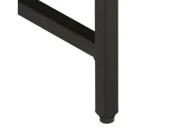 Mesa De Centro|vidaxl Mesas de centro de encastrar 3pcs mangueira maciça áspera/ferro Natural claro