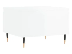 vidaxl Mesas de centro 2pcs 50x46x35cm deriv. madeira brilhante^ Mesa De Centro