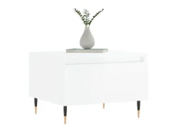 Discount Mesas de centro 2pcs 50x46x35cm deriv. madeira brilhante PT488275 Branco