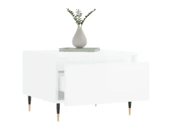 Discount Mesas de centro 2pcs 50x46x35cm deriv. madeira brilhante PT488275 Branco