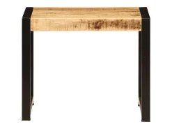 Mesa De Centro|vidaxl Mesas de encastrar 3 pcs madeira de mangueira maciça Natural claro