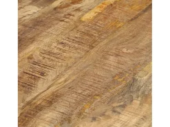 Mesa De Centro|vidaxl Mesas de encastrar 2 pcs madeira de mangueira áspera Natural claro
