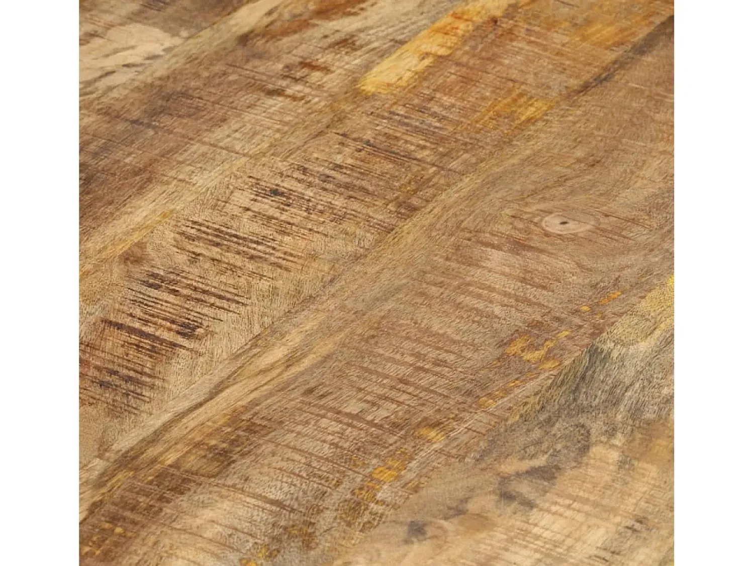 Mesa De Centro|vidaxl Mesas de encastrar 2 pcs madeira de mangueira áspera Natural claro